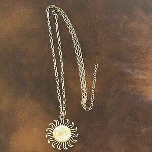 Ancient Mythical Craft Charles Albert Alchemia Sun Necklace